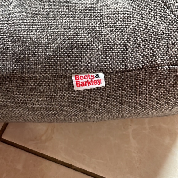 Boots & Barkley Dog Boots Barkley Rectangular Bolster Faux Linen